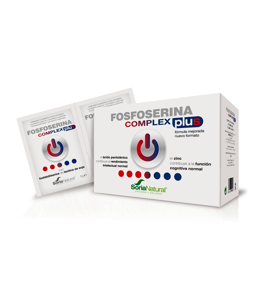 Fosfoserina Complex Plus 25 sobres Soria Natural