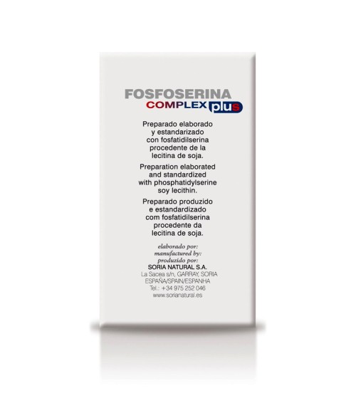Fosfoserina Complex Plus 25 sobres Soria Natural