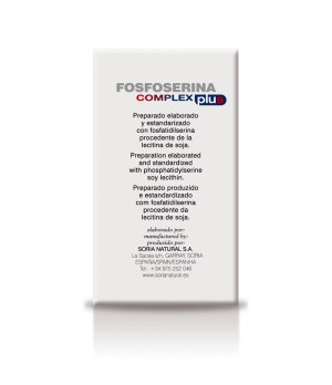 Fosfoserina Complex Plus 25 sobres Soria Natural