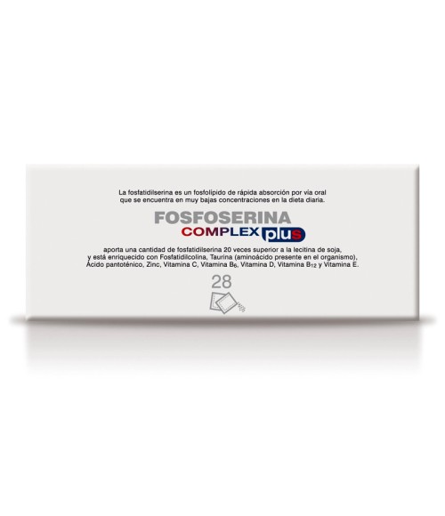 Fosfoserina Complex Plus 25 sobres Soria Natural