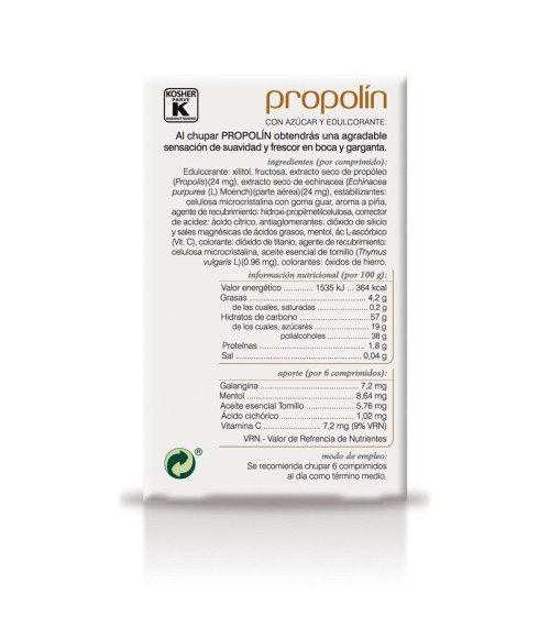 Propolín 48 comprimidos Soria Natural