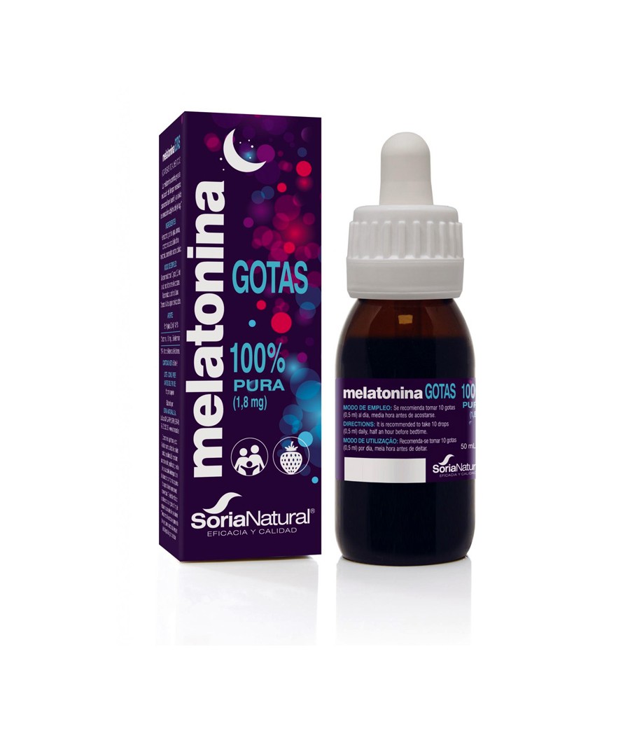Melatonina Gotas Soria Natural