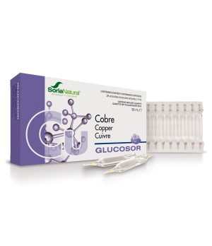 Glucosor Cobre 28 ampollas Soria Natural