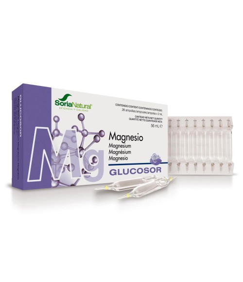 Glucosor Magnesio 28 ampollas Soria Natural