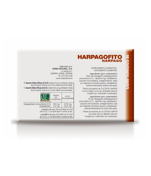 Harpagofito 60 comp. Soria Natural