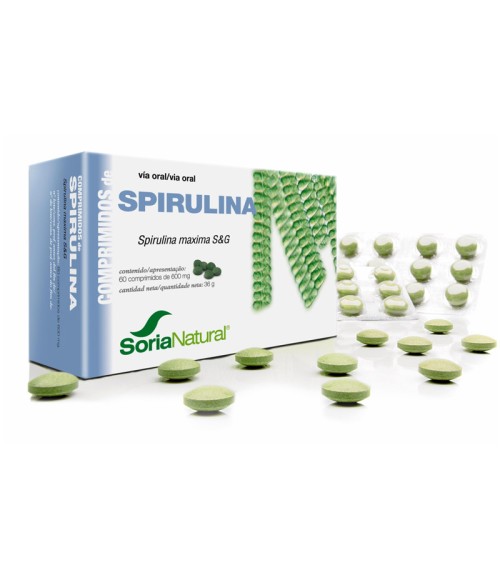 Spirulina 60 comp. Soria Natural