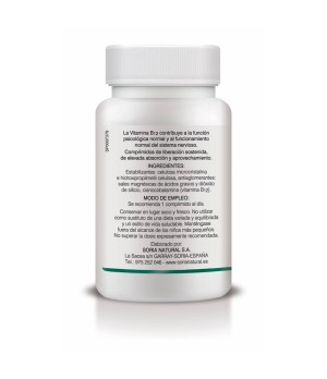Vitamina B12 Liberación Sostenida 200 comp. Soria Natural