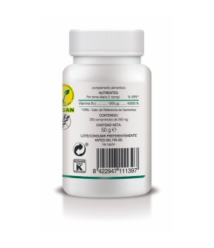 Vitamina B12 Liberación Sostenida 200 comp. Soria Natural