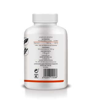 Vitamina C Liberación Sostenida 100 comp. Soria Natural