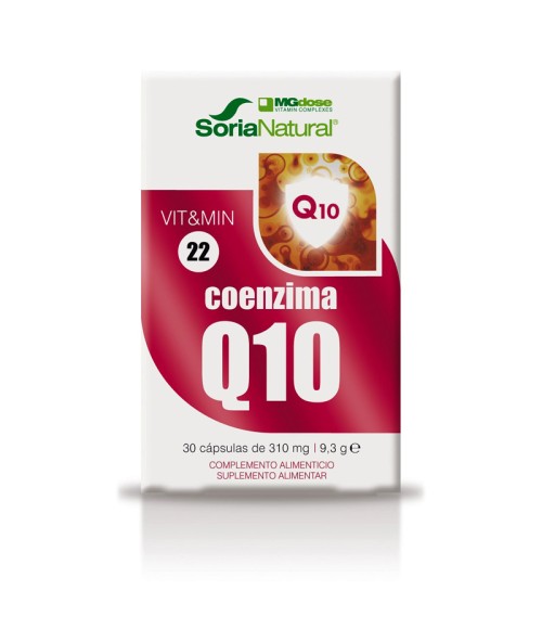 vit&min 22 Coenzima Q10 30 cáp. Soria Natural