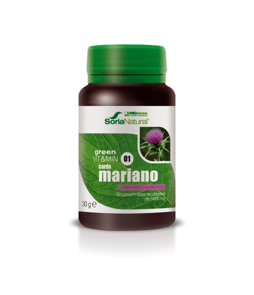 Green vit&min 01 Cardo Mariano 30 comp. Soria Natural