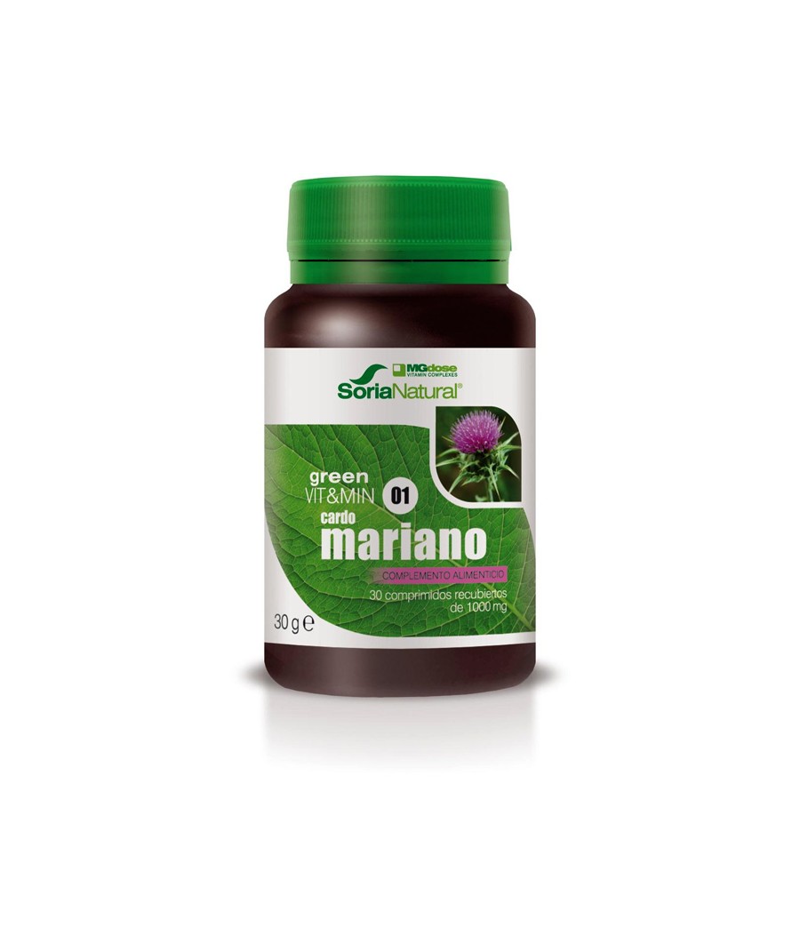 Green vit&min 01 Cardo Mariano 30 comp. Soria Natural