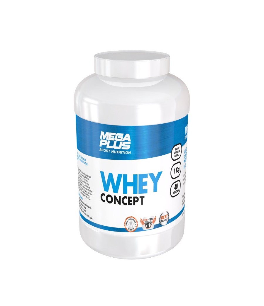 Whey Concept 1 Kg Vainilla Canela - Megaplus