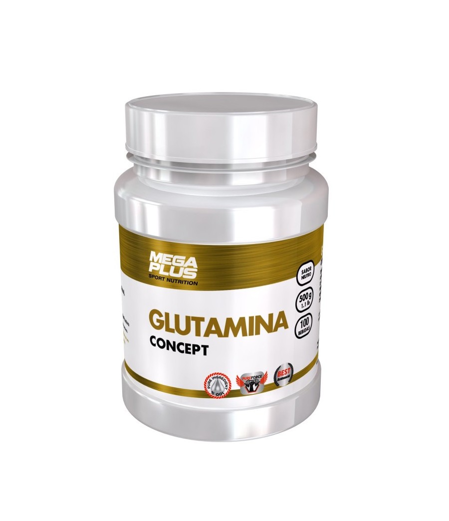 Glutamina Concept 500 g Neutro - Megaplus
