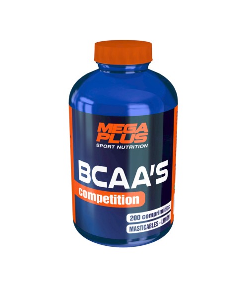 BCAA'S Competition 200 comp. Masticables - Megaplus