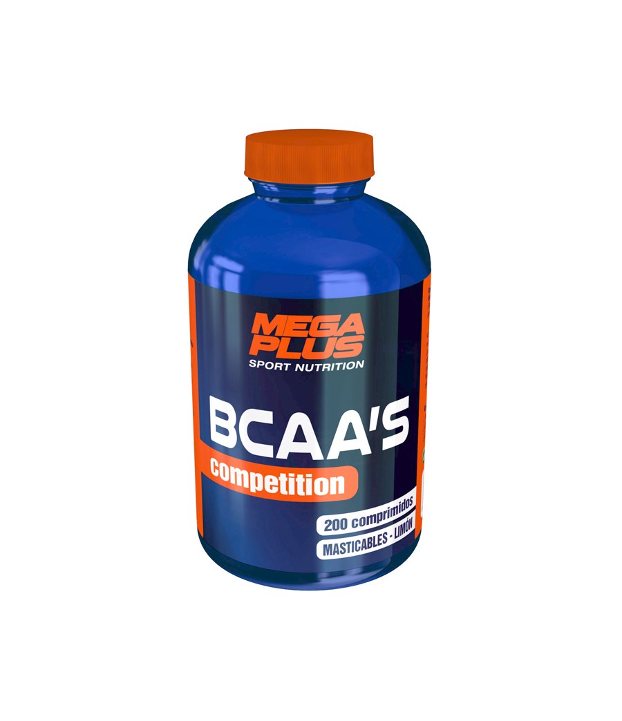 BCAA'S Competition 200 comp. Masticables - Megaplus