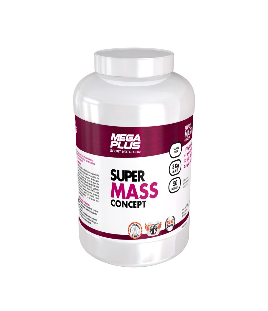 Super Mass Concept 3 Kg Fresa- Megaplus
