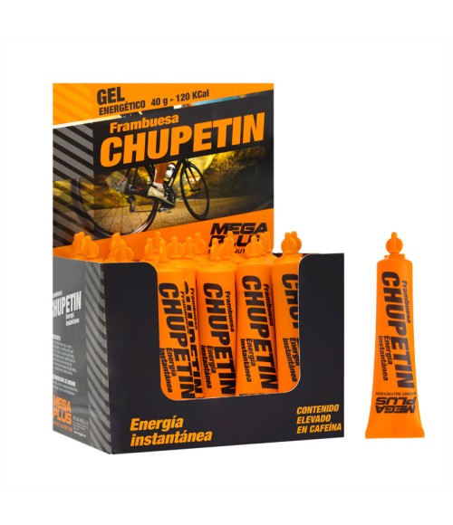 Chupetin Espositor 20 Tubos 40 g Frambuesa - Megaplus
