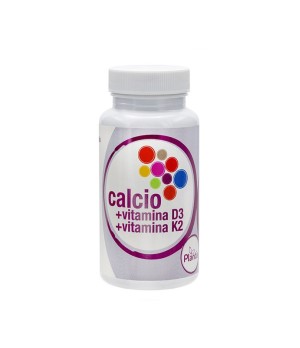 Calcio + Vitamina D3 + Vitamina K2 60 cap. Plantis