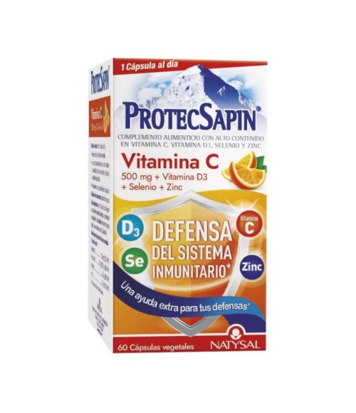 ProtecSapin Vitamina C 60 cápsulas Natysal