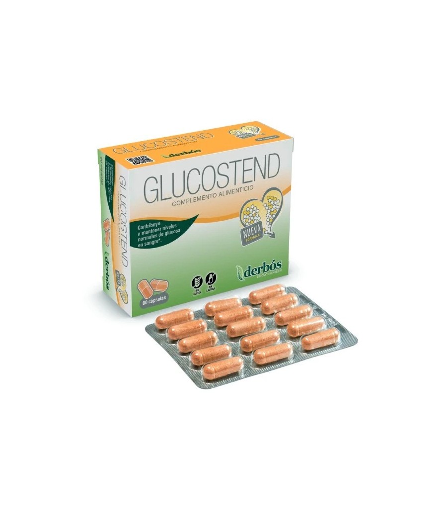 Glucostend 60 Cápsulas - Derbós