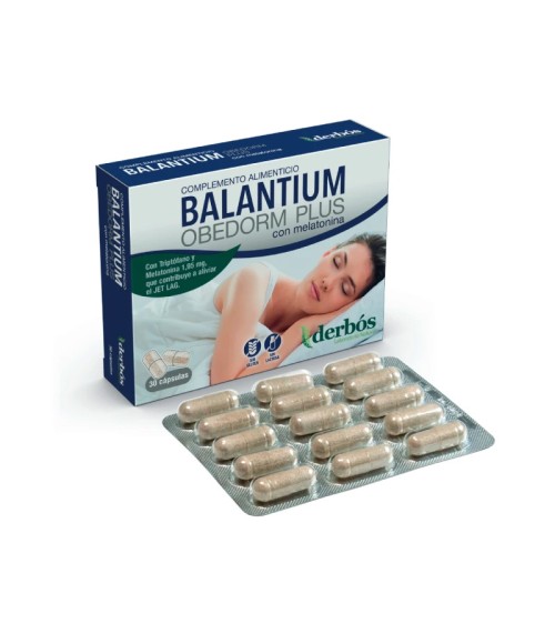 Balantium Obedorm Plus 30 Cápsulas - Derbós