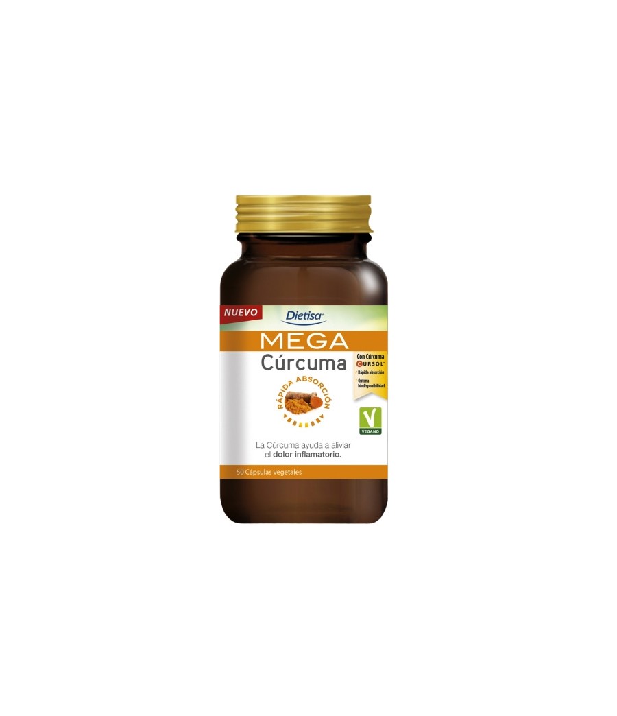 Mega Cúrcuma 50 caps. - Dielisa