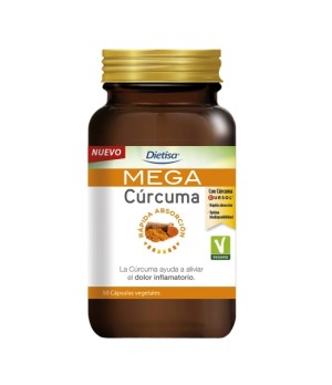 Mega Cúrcuma 50 caps. - Dielisa