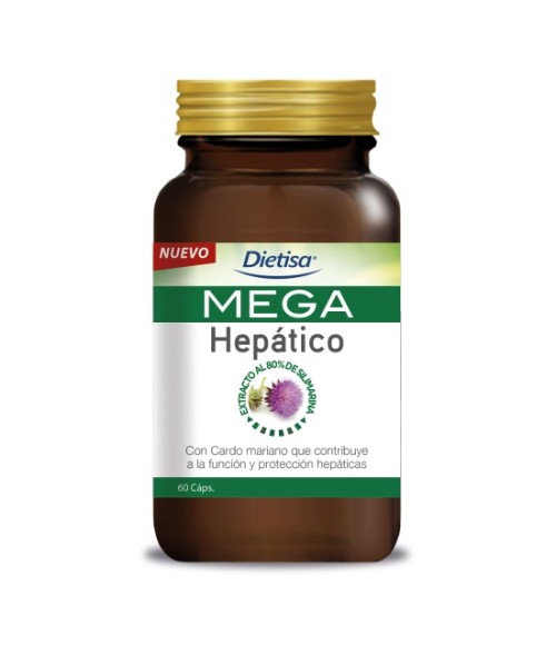 Mega Hepático 60 caps. - Dielisa