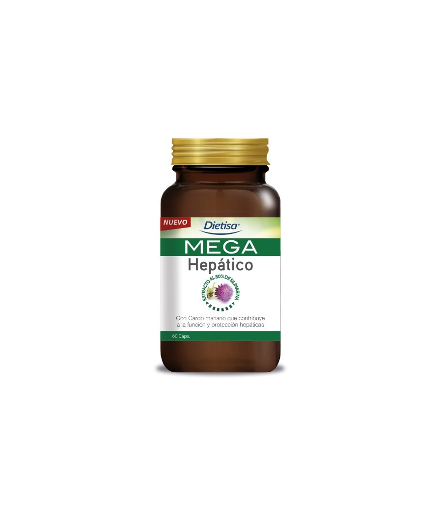 Mega Hepático 60 caps. - Dielisa