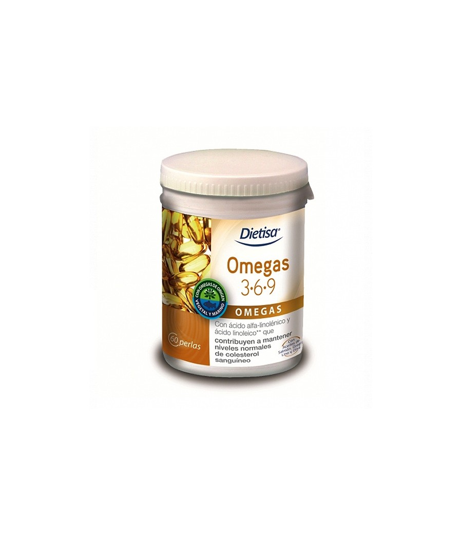 Omegas 3-6-9 60 perlas - Dielisa