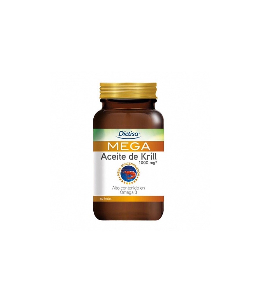Mega Aceite de Krill 60 caps. - Dielisa