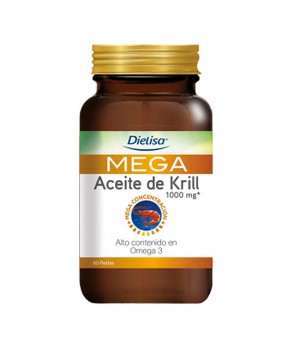 Mega Aceite de Krill 60 caps. - Dielisa