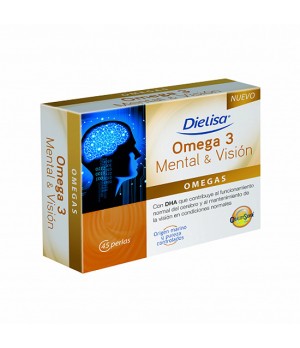 Omega 3 Mental & Vision 45 perlas - Dielisa