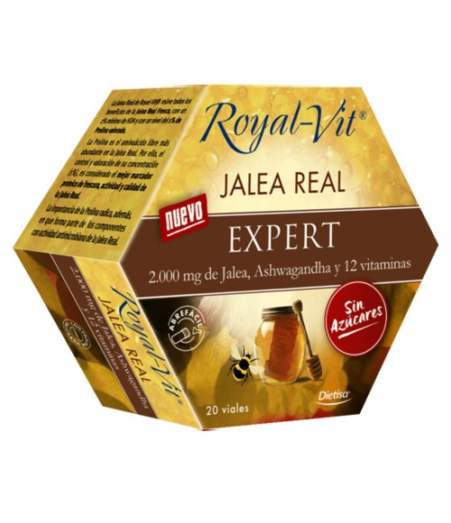 Jalea Real Expert Sin Azúcares 20 vailes - Royal-Vit