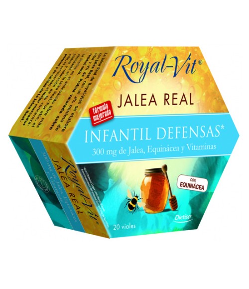 Jalea Real Infantil Defensas 20 viales - Royal-Vit
