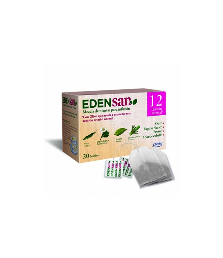 12 Tensión Arterial 20 infusiones - Edensan