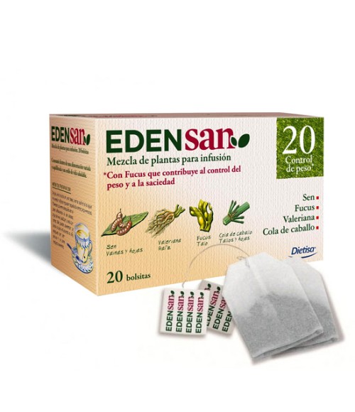 20 Control De Peso 20 infusiones - Edensan