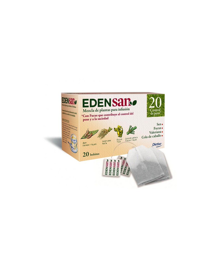 20 Control De Peso 20 infusiones - Edensan
