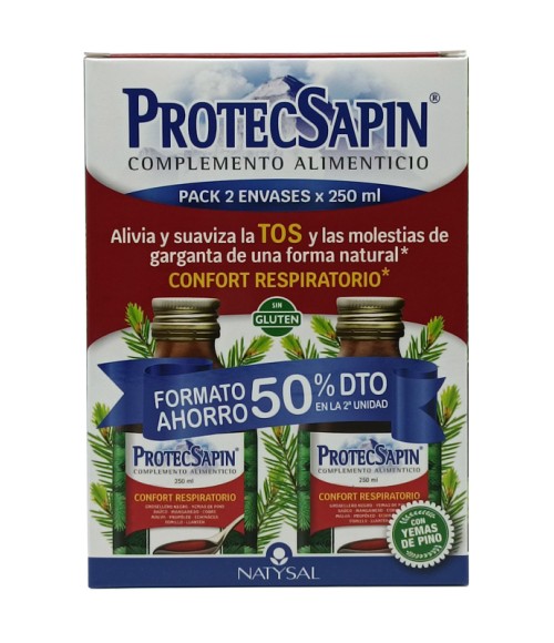 ProtecSapin Pack 2 Jarabes 250 ml. Natysal