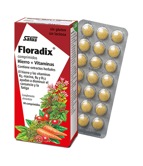 Floradix 84 comprimidos. Salus