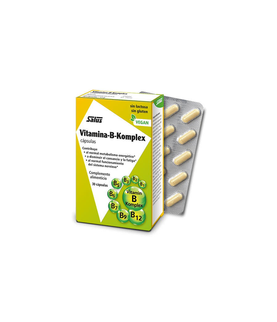 Vitamina-B-Komplex 30 cápsulas - Salus