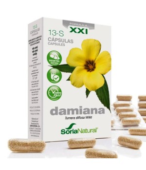 13-S Damiana 30 cápsulas Soria Natural