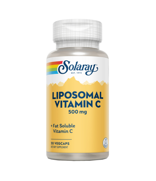 Liposomal Vitamin C 500 mg 30 vegcaps. - Solaray