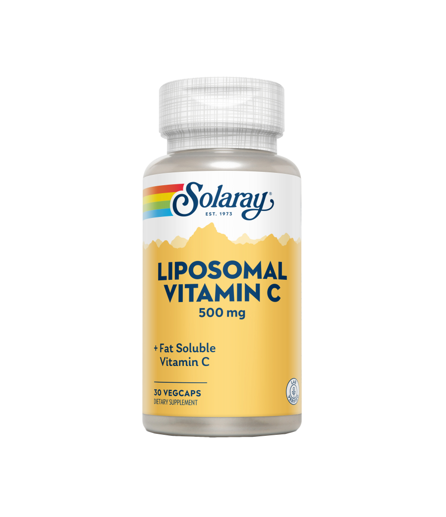 Liposomal Vitamin C 500 mg 30 vegcaps. - Solaray