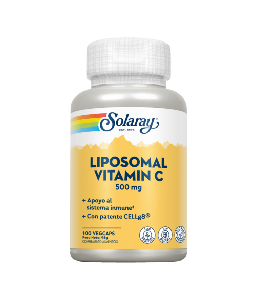 Liposomal Vitamin C 500 mg 100 vegcaps. - Solaray