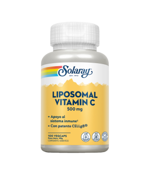 Liposomal Vitamin C 500 mg 100 vegcaps. - Solaray
