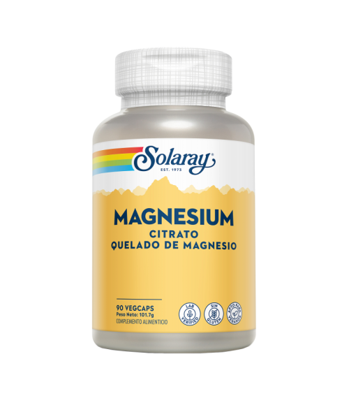 Magnesium Citrate 90 vegcaps - Solaray