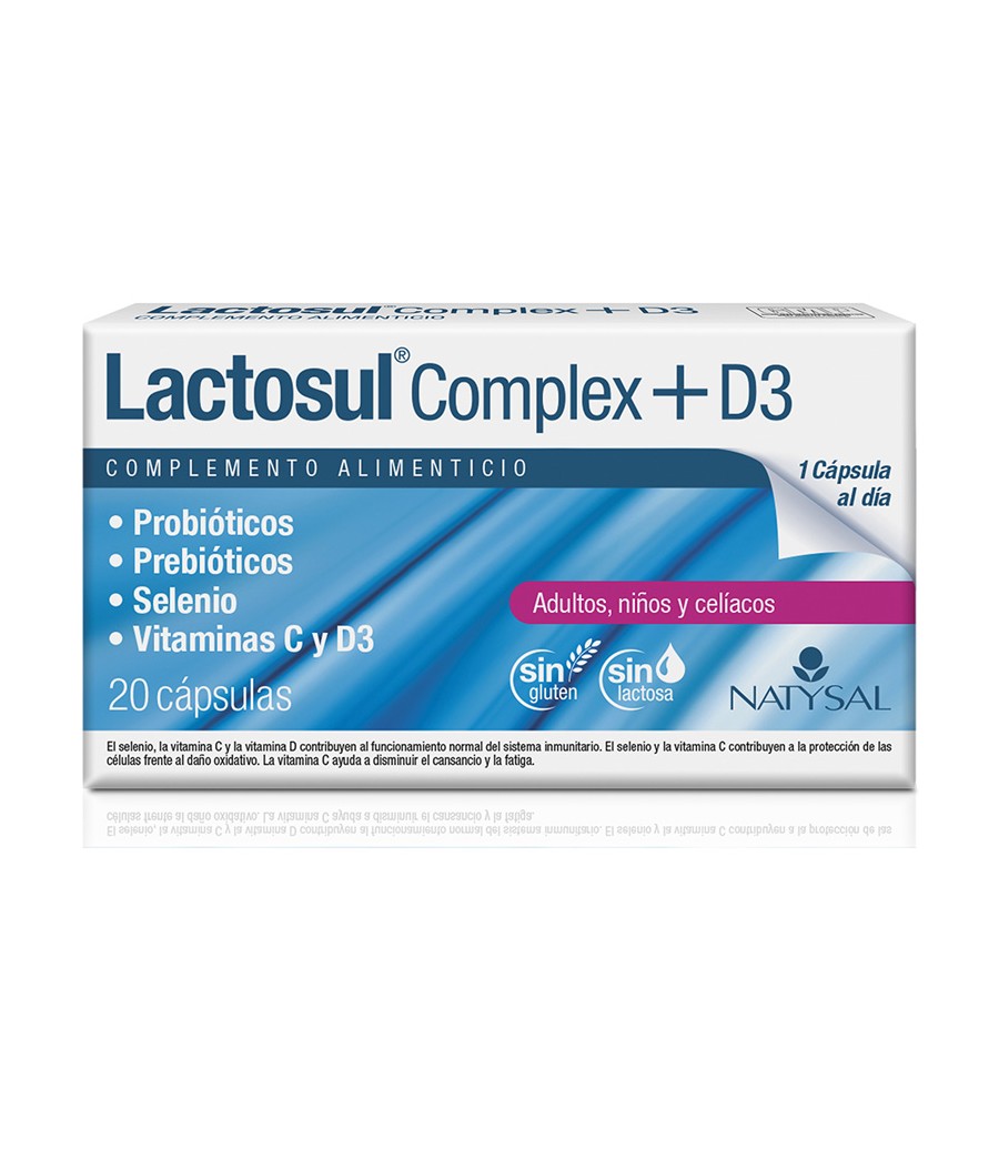 Lactosul Complex + D3 20 cap - Natysal