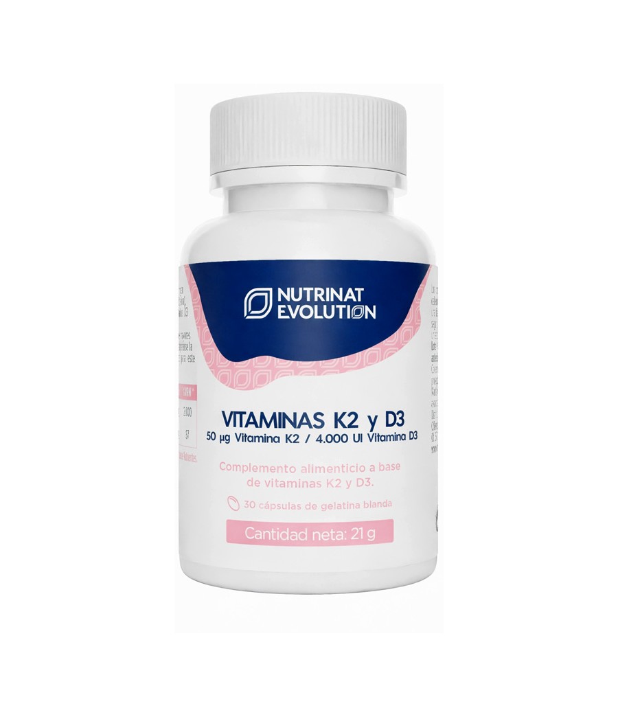 Vitaminas K2 y D3 - Nutrinat Evolution
